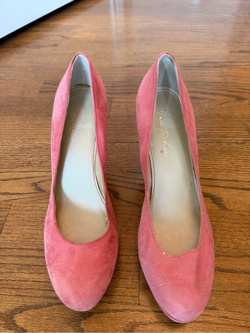 Marc Fisher Pink Suede Classic Pumps Size 8